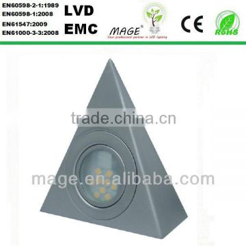Halogen triangle lamps