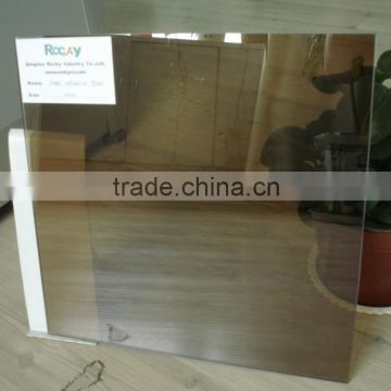 Sell 5mm brown reflective glass 3300x2140mm,2140x1650mm,high quality brown reflective glass