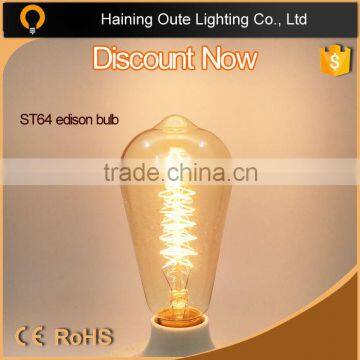 ST64 40W vintage edison light bulb manufacturers                        
                                                                                Supplier's Choice