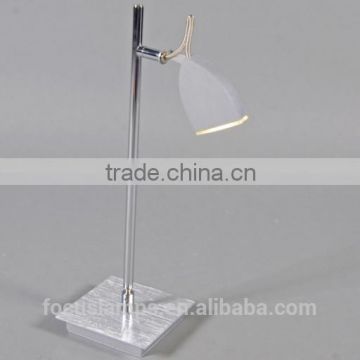 Aluminium with Chrome hotel table lamp FL-5011