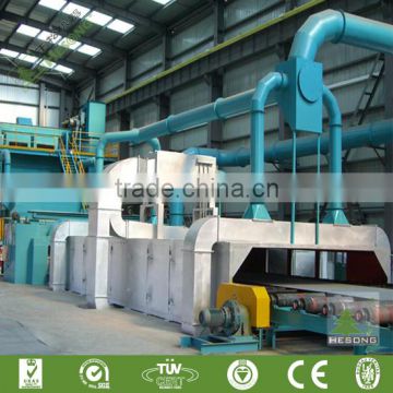 China Surface Strengthening And Cleaning Equipment Steel Plate Pretreatment Line