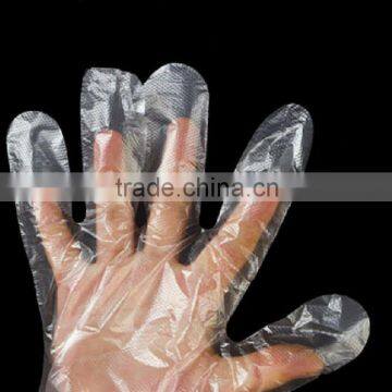 Food grade PE disposable gloves/Transparent disposable gloves