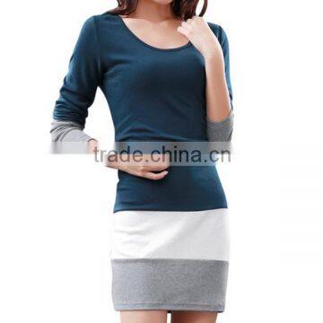 new style Women's Long Sleeve Pullover mulitcolor Sweaters dress wholesale