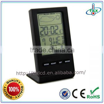 Desk Thermometer Hygrometer Clock