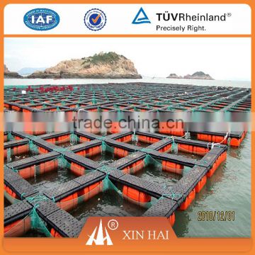 5m*5m*6m without cover PE knotless netting for assembly tilapia fish breeding cage, tilapia fish cage net, tilapia fish net cage