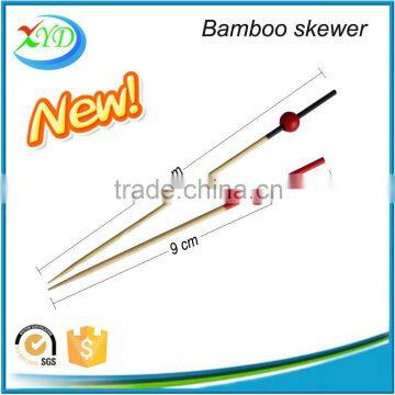 Eco-friendly disposable decorative bamboo ball pick wholesale