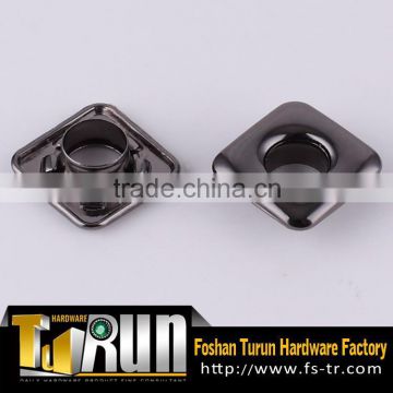 Factory competitive price metal square eyelet for leather