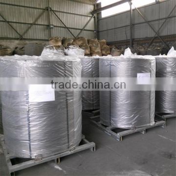 china ferro calcium cored wire shipping from qingdao