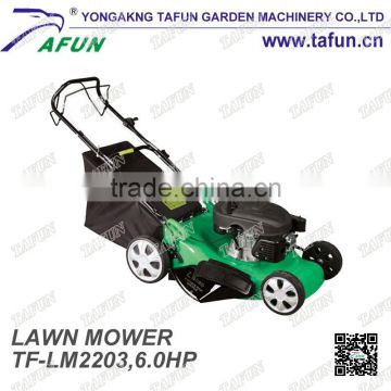 garden machine petrol lawn mower