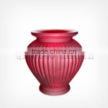 Glass Flower vase(HLTH0025)