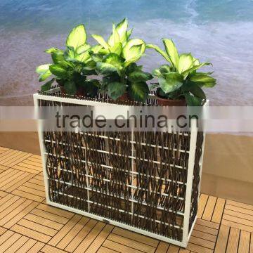 Woven Rattan Style Flower Pot