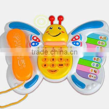 2015 dongguan new design kids phone toy from ICTI manufacturer taling phone toy wholesale