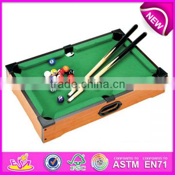 2014 New wooden snooker table toy,popular wooden toy snooker table for sale,latest snooker table toy W11A027