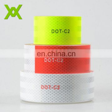 RT01 Lime Green Honeycomb Ece 104R 00821 Arrow Custom Printed PVC Clear Dot Checkered Retro Reflective tape