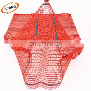 30*47, 40*60 cm Cheap Recycled PE Material Raschel Onions Bags Single
