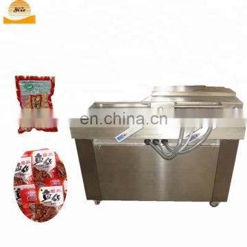 Double chamber automatic vacuum packing machine for food commercial
