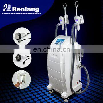 Fat freezing cryolipolysis for belly and whole body with 2 handles work at the same time