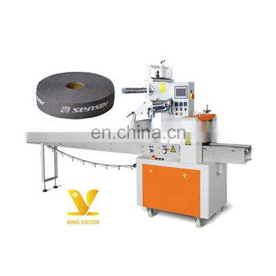Wrapping elastic tapes packing machine