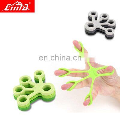 Finger Gripper Adjustable Hand Gripper Stretcher Silicone Hand Strength  Exerciser Grip For Fitness Equipment