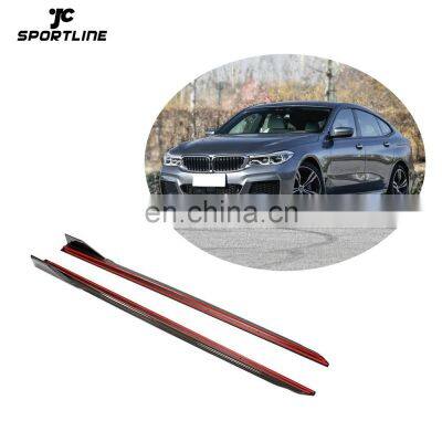 JCSPORTLINE GT Carbon Side Skirts for BMW 6 Series GT M-Sport 2017-2019