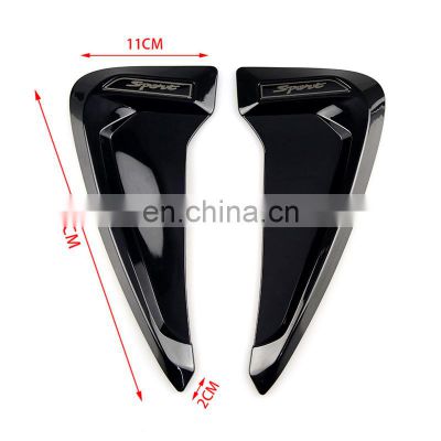 Honghang Car Side Air Vent Fender Universal Accessories, Side Fend Vent Air Wing Side Cover Trim Wing For All Car