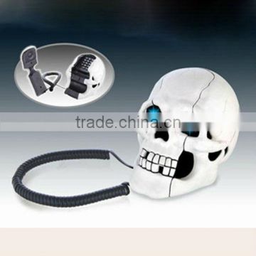 fancy and funny skull shape telephone