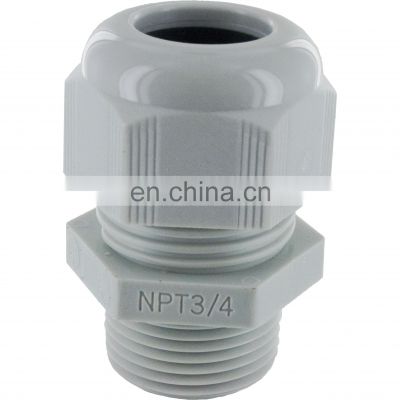 High quality cable gland waterproof joint separable PVC fixed head cable gland nylon cable gland