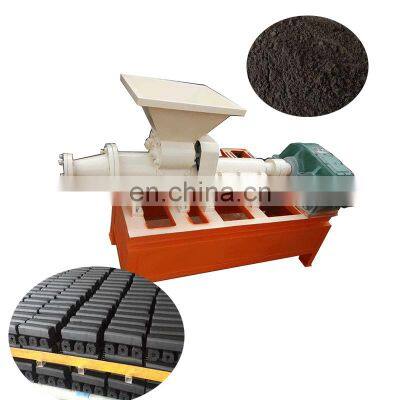 China Charcoal coal Power dust Roller Press Coal Screw Briquette Extruder Machine