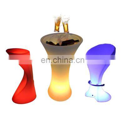 recharge 7 color lighting speaker party nightclub ice bucket bar event led champagne tray event glow sparkling wine ice bucket