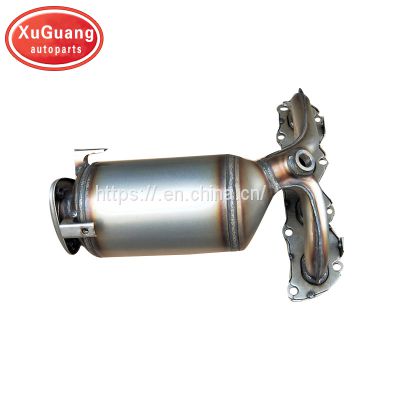 stainless steel three way catalytic converter for Volkswagen polo 1.6 with high quality