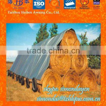 Wholesale Strong Duty Poly Hay Tarps, Hay Tarpaulin,Hay Bale Tarpaulin