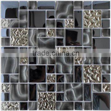 Mix Size Crystal Glass Mosaic Swimming Pool Mosaic GB-T8GL2401SQ