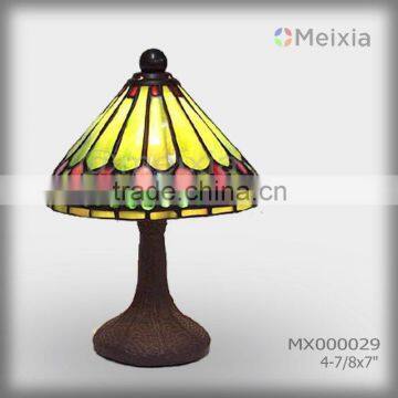 MX000029 wholesale stained glass table lamp shade tiffany lamp