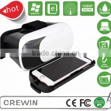 3D VR Virtual Reality Game Glass white color VR BOX 3d Glasses for mobile phone