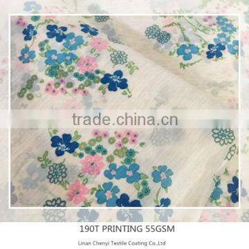 High quality polyester waterproof lining fabric