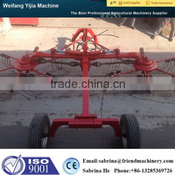 Hot sale CE approved wide hay rake machine tractor