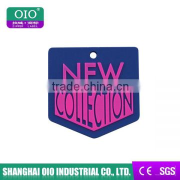 Factory price & high quality pvc label design logo for garment clothing & jeans