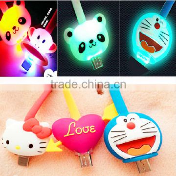 2016 trending products led micro usb data cable