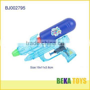 New spray water gun toy/blue cheap plastic water gun