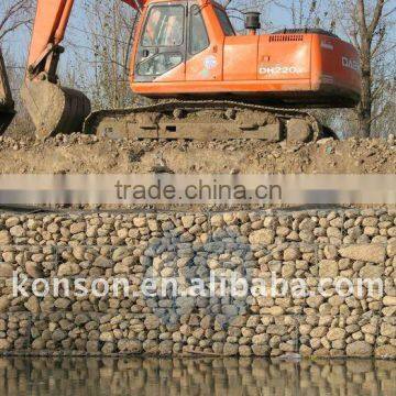 gabion basket installation