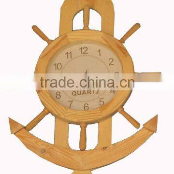 wooden clock