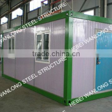 20ft mobile container house as temporary office, dormitory...
