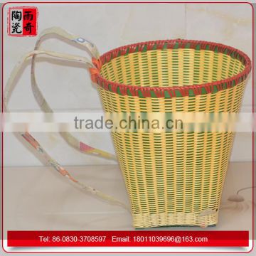 High quality low price unbreakable plastic ethnic potato basket