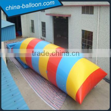 inflatable water trampoline blob, water catapult blob for sale