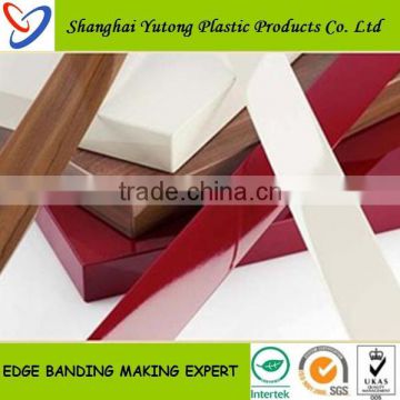3*22mm solid PVC edgebanding for office furniture