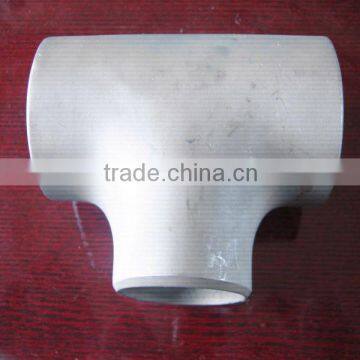stainless steel tee pipe fitting