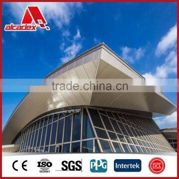 anti corrosion Roofing cladding aluminum laminated composite panels