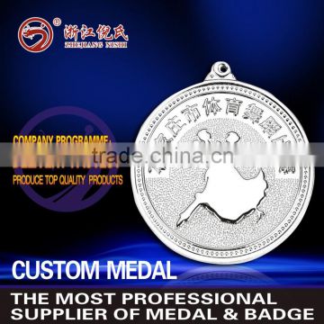 Factory custom gold and silver medal