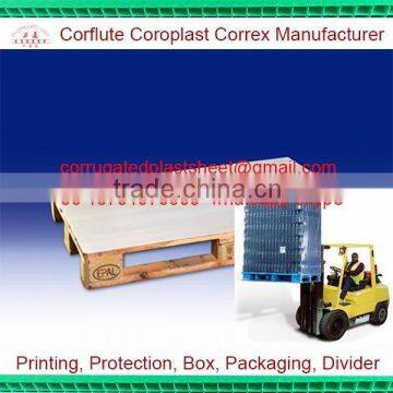 2mm 3mm 4mm pp corrugated slip sheet