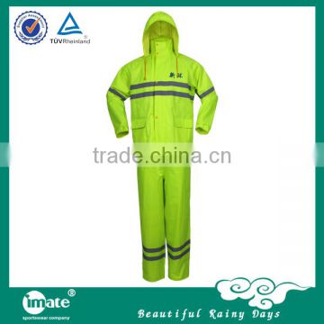 2014 Fashionable cheap folding unisex raincoat